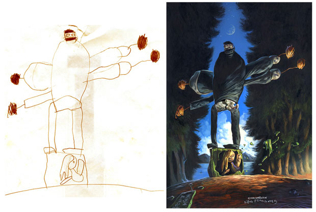 What children s drawings would look like if they were 